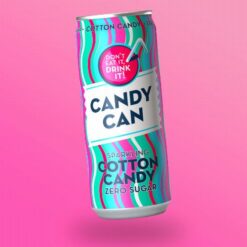 Candy Can Zero vattacukor ízű zero szénsavas üdítőital 330ml