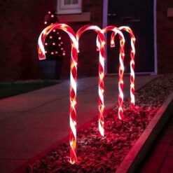 Candy Cane - nyalóka pálca LED világítással