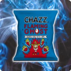 Chazz Flaming Ghost burgonyachips 50g