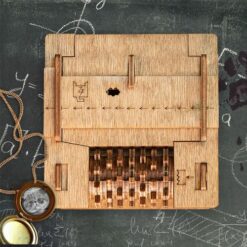 Cluebox 3D Logikai doboz rejtett tárolóval - Schrödinger Macskája