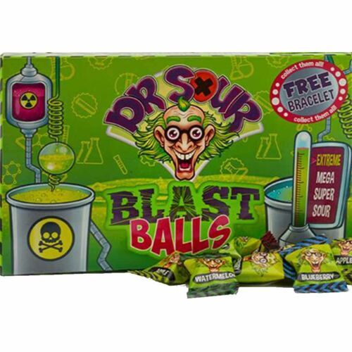Dr Sour Blast balls savanyú cukorkák 90g