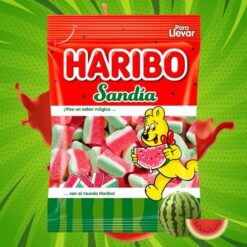 Haribo Sandia görögdinnye ízű 3 rétegű habcukor 90g
