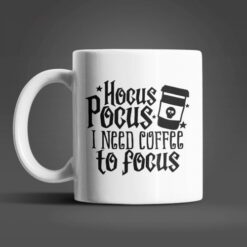 Hocus Pocus Focus fehér bögre