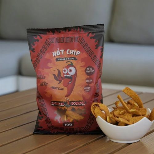 Hot Chip füstölt scorpion chili ízű snack 80g