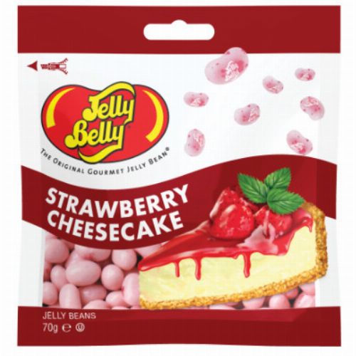 Jelly Belly Beans Strawberry Cheesecake epres sajttorta drazsé 70g