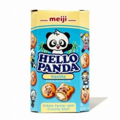 Meiji Hello Panda vanília krémmel töltött keksz 45g