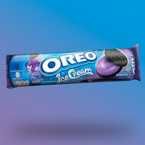 Oreo Ice Cream áfonyás krémmel töltött keksz 119g