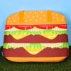 Óriás sajtburger hűtőtáska
