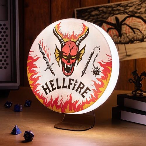 Stranger Things Hellfire Club logó asztali hangulatvilágítás