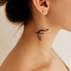 Tattooshka lemosható tetoválás - Bálnák