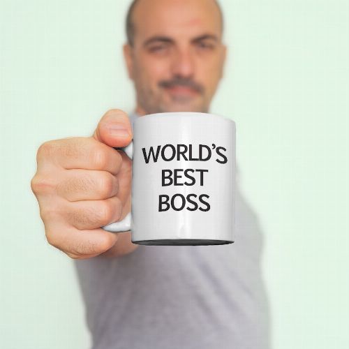 Worlds Best Boss bögre