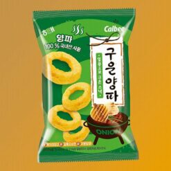 Calbee 1500 Roasted Onion Ring sült hagymakarika chips 60g
