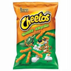 Cheetos Crunchy Cheddar Jalapeno chips 226g