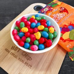 Hot Chip Jelly Beans csípős gyümölcs ízű drazsé cukorkák 60g Szavatossági idő: 2024-04-30