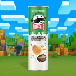 Pringles Minecraft Suspicious Stew limitált kiadású chips 156g Szavatossági idő: 2024-05-12