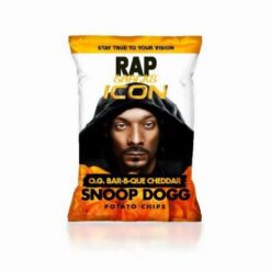 Rap Snack Snoop Dogg BBQ és Cheddar Cheese burgonyachips 71g