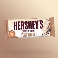 Hersheys Cookies N Creme Flat White kávés-kekszes fehér csokoládé 90g