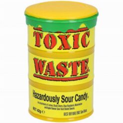 Toxic Waste sárga dobozos savanyú cukorkák 42g