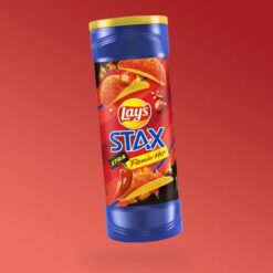 Lays Stax Xtra Flamin Hot chips 156g