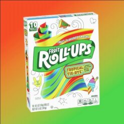 Fruit Roll Ups Tropical felcsavarható trópusi gyümölcs ízű gumicukor 141g