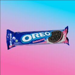 Oreo Strawberry eper krémmel töltött keksz 119g