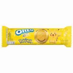 Oreo banán és csoki krémes Pokemon Pikachu keksz 119g