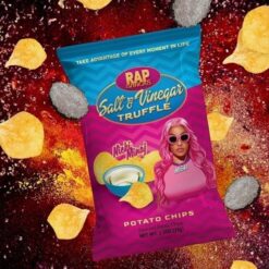 Rap Snack Nicki Minaj Salt and Vinegar só és ecet ízű burgonyachips 71g Szavatossági idő: 2024-08-08