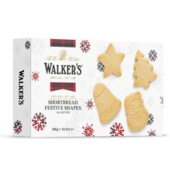 Walkers Shortbread Festive Shapes karácsonyi omlós keksz 350g Szavatossági idő: 2024-08-30