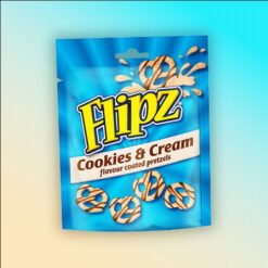 Flipz Cookies and Cream Pretze perecek 90g Szavatossági idő: 2024-09-21