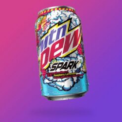 Mountain Dew Spark málna és limonádé ízű üdítőital 355ml