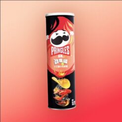 Pringles Hot Crayfish rák ízű csípős chips 110g