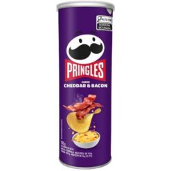 Pringles cheddar és bacon ízű chips 105g