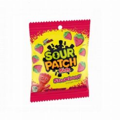 Sour Patch Kids Strawberry eper ízű gumicukor 102g Szavatossági idő: 2024-09-23