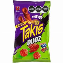 Takis Duoz Fuego csípős chips és dinnye ízű popcorn 250g