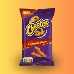 Cheetos Crunchetos Flamin Hot csípős chips 110g Szavatossági idő: 2024-09-07