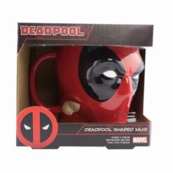 Deadpool 3D fej bögre