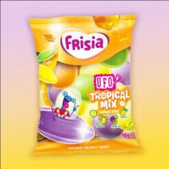 Frisia UFO Tropical Mix trópusi gyümölcs ízű ostya 40g