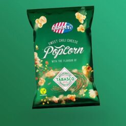 Jimmys Tabasco édes chili és sajt ízű popcorn 90g