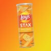 Lays Stax Extra Cheese extra sajtos chips 135g Szavatossági idő: 2024-11-16