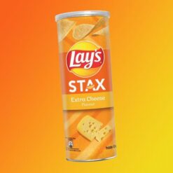 Lays Stax Extra Cheese extra sajtos chips 135g Szavatossági idő: 2024-11-16