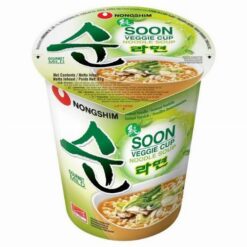 Nongshim Veggie Noodle Soup zöldséges tésztaleves pohárban 67g