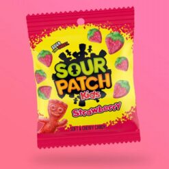 Sour Patch Kids Strawberry eper ízű gumicukor 102g Szavatossági idő: 2024-09-23