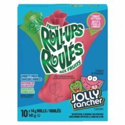 Jolly Rancher Fruit Roll ups felcsavarható gumicukor 141g Szavatossági idő: 2024-05-29