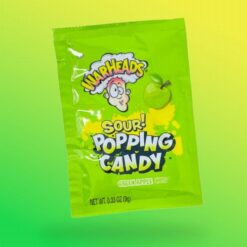 Warheads zöld alma ízű savanyú robbanós cukorka 9g Szavatossági idő: 2024-11-05