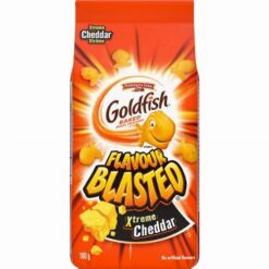 Goldfish Xtreme Cheddar sajt ízű halacskás keksz 180g Szavatossági idő: 2025-01-23