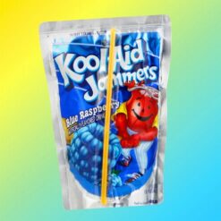 Kool-Aid Blue Raspberry kék málna ízű tasakos üdítőital 177ml Szavatossági idő: 2024-12-09