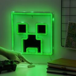 Minecraft Creeper falra szerelhető LED-es handulatvilágítás