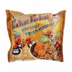 PakuPaku Happy Curry csípős curry ízű ramen 140g Szavatossági idő: 2024-12-06