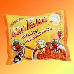 PakuPaku Hot Spicy Cheese sajtos ízű Ramen 140g Szavatossági idő: 2025-01-04