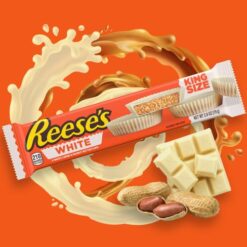 Reeses King size fehércsokoládéval bevont mogyorókrém falatkák 79g Szavatossági idő: 2024-12-31